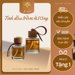 Tinh dầu treo xe ô tô trầm hương cao cấp
