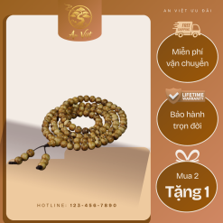 Vòng Trầm Hương 108 Hạt Nữ CM5